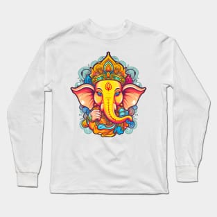 Ganesh Vector 4 Long Sleeve T-Shirt